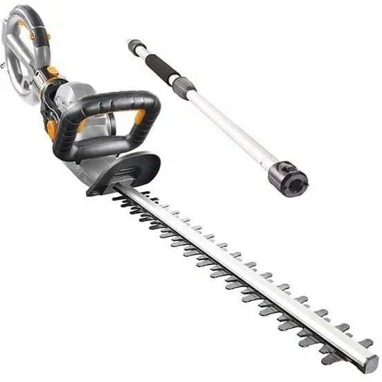 MAXXGARDEN TELESKOP-HECKENSCHERE 140° SCHWENKBARER KOPF - 180° SCHWENKGRIFF 710W - 58,5 CM - 1700 U/MIN.