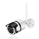 Full HD Smart WLAN IP Kamera mit spritzwassergeschütztem Metallgehäuse, Bewegungssensor, Nachtsicht