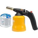 Lötbrenner mit Piezo-Zündung - 1700W - 1200°C MIT CFH-Gaseinfüllstutzen 190 g