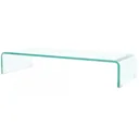 Transparenter TV-Schrank 70x30x13 cm Glas