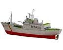Holzbausatz Patrouillenboot Westra im Maßstab 1:50