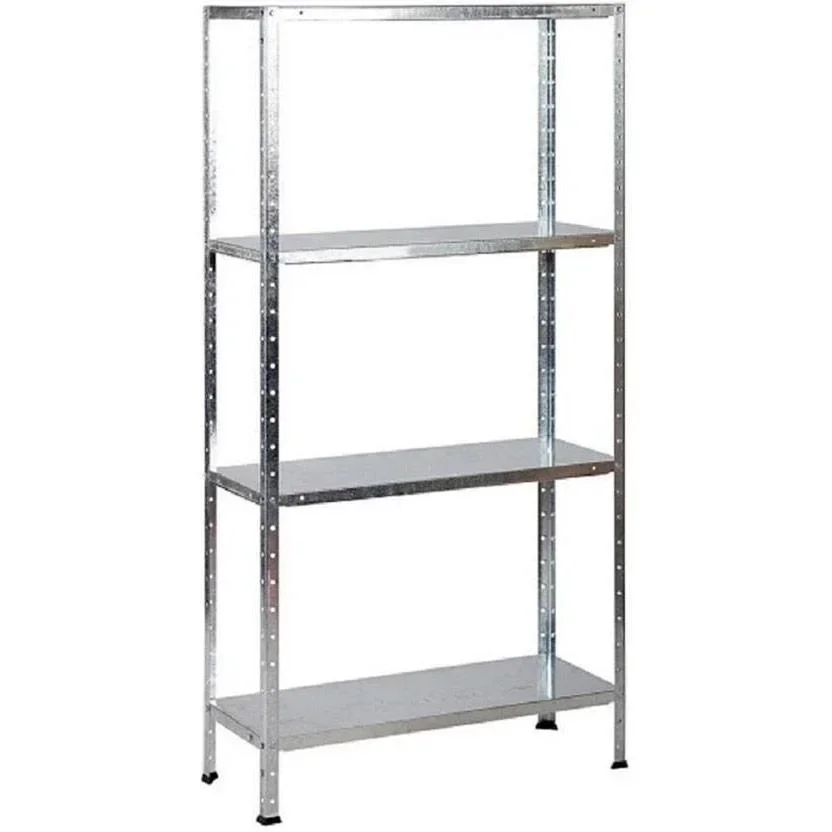 Lagerregal / Regal Massiv 50 Verzinkt - 200 kg Tragfähigkeit - 150x75x30 cm