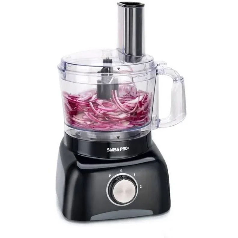 Küchenmaschine - 600W - 1,2L - Schwarz