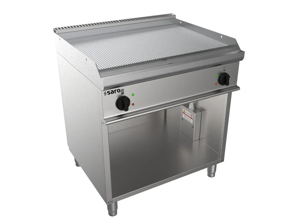 Saro Griddleplatte Elektro - E7/KTE2BAR, offenem Unterbau