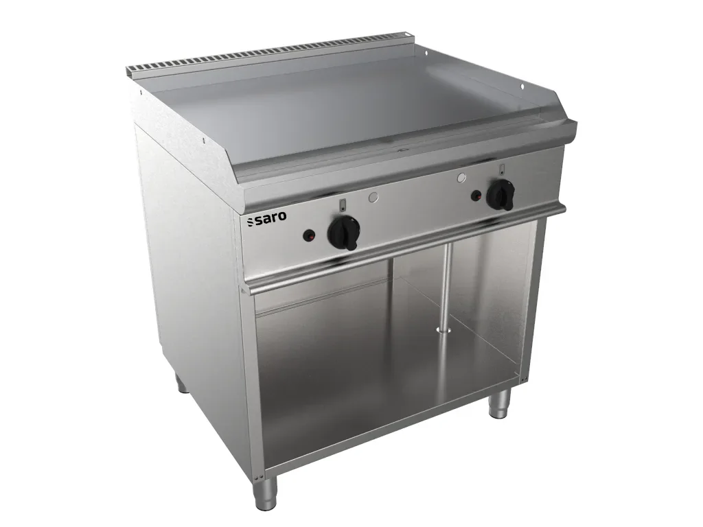 Saro Griddleplatte Gas - E7/KTG2BAL, offenem Unterbau