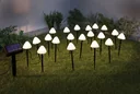 Solar-Lichterkette "Pilz", mit 20 warmweißen LEDs