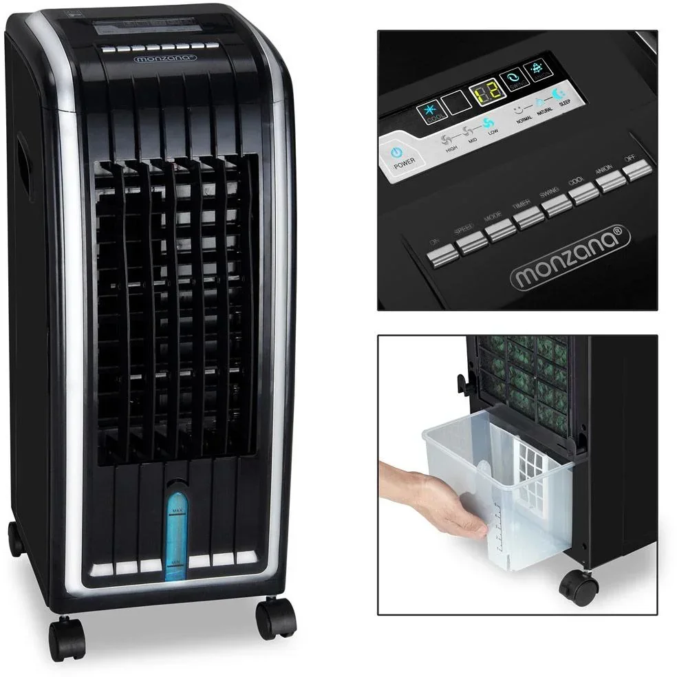 Mobiles Klimagerät - Schwarz - 5L