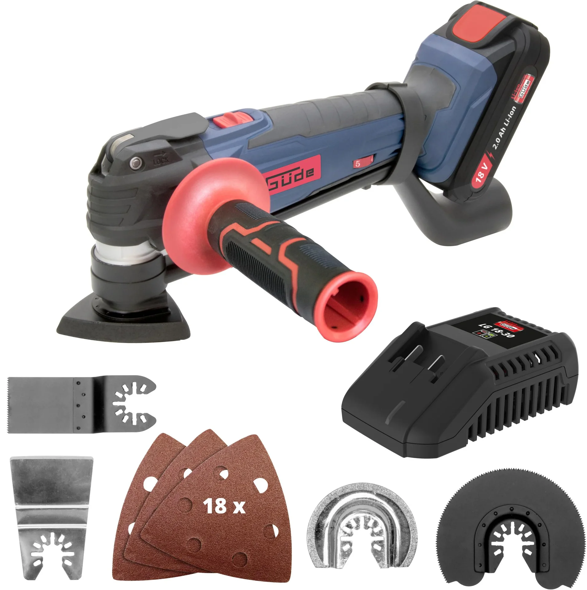 Multifunktions Werkzeug, Akku - MW18-201-30K