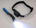 Arbeitsleuchte mit Stirnband, COB LEDs, 1W + 3W