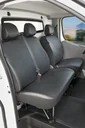 Passform Sitzbezüge - Kunstleder für Opel Vivaro, Renault Trafic und Nissan Primastar ab BJ 06/2001 bis 07/2014