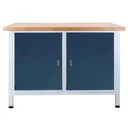 Werkbank "Premium" mit 2 Türen, L1200xB600xH840mm