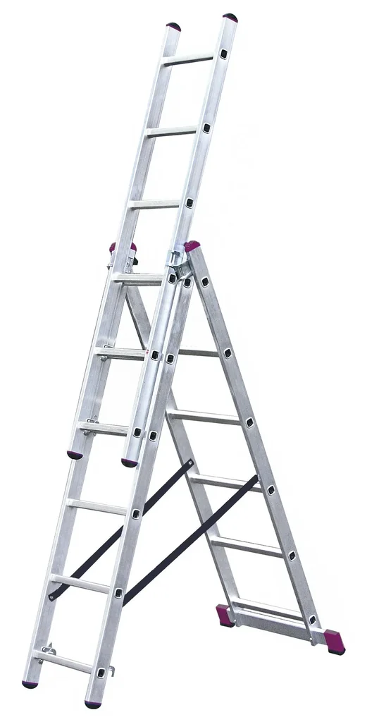 Alu Vielzweckleiter/ Treppenleiter 3x6 Sprossen