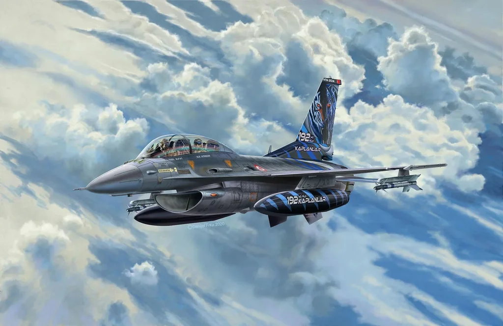 Model Set Lockheed Martin F-16D Tigermeet 2014
