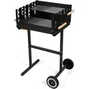 Grill mit 2 Gittern quadratisch