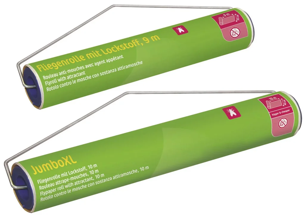 Stallfliegenrolle mit Lockstoff, 9 m x 30 cm