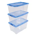 „Clear NTB-45“ Aufbewahrungsbox, 3er Set