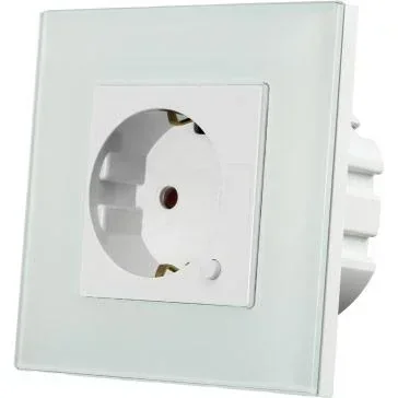 Smarthome VT-5134 WiFi-Wandsteckdose - weiß - 10A - 2200W - Funktioniert mit Amazon Alexa und Google Home Assistant