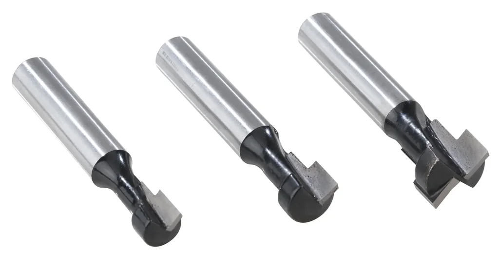 T-Nutfräser-Set 3-teilig