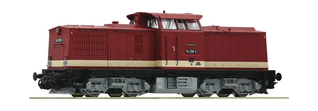 Diesellokomotive Baureihe 114 der Deutschen Reichsbahn