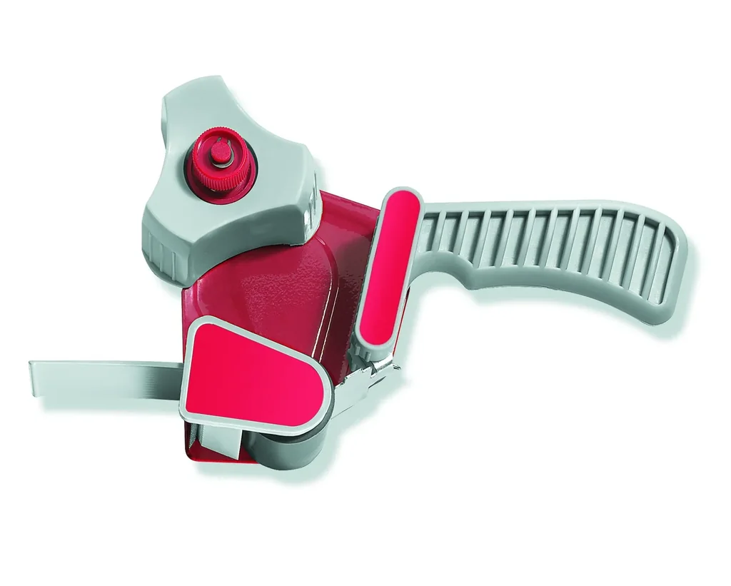 Handabroller mit Metallgehäuse, für Rollen bis 50 mm Breite