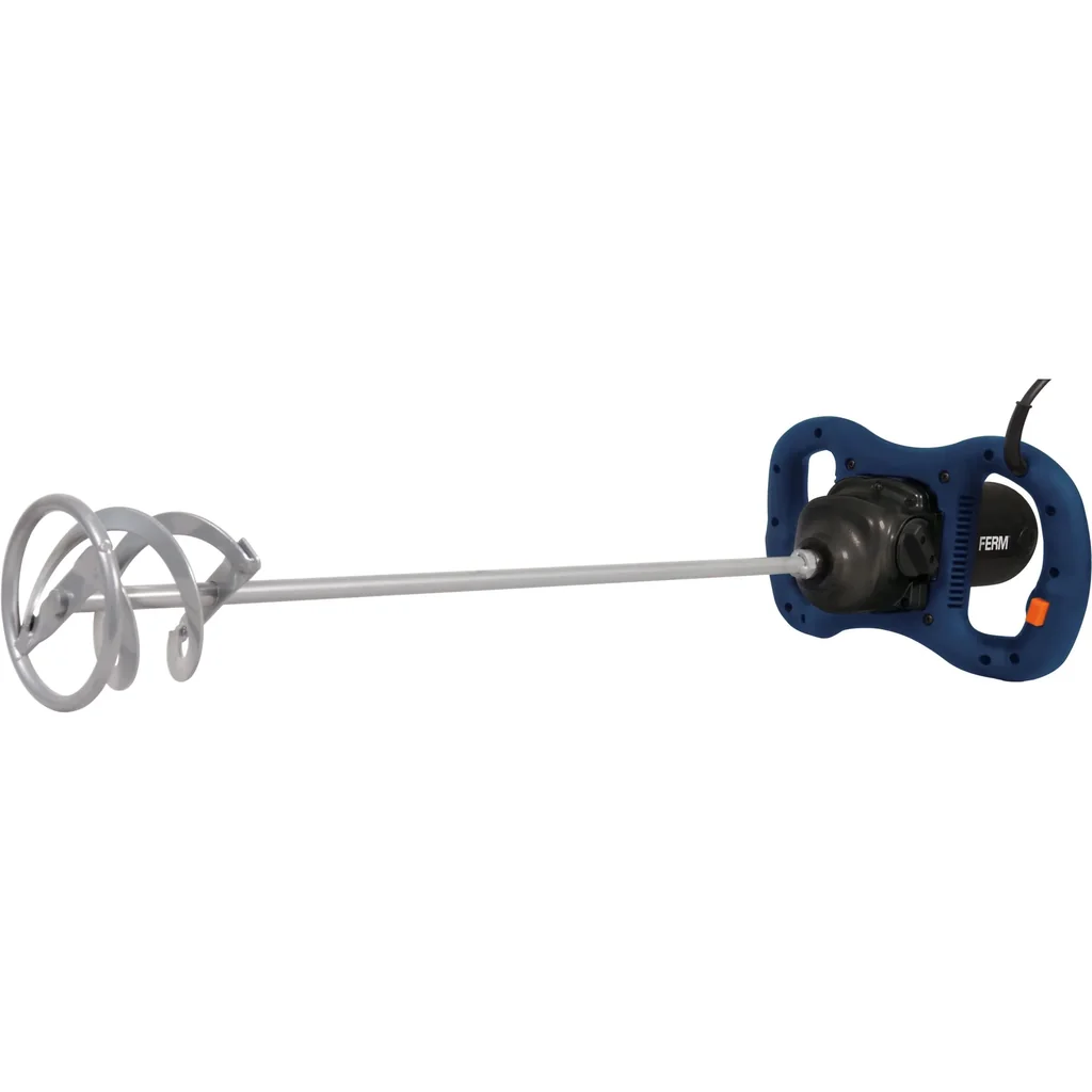 PMM1006 Farb-Mörtelrührer 1400W - Soft griff - 2 Drehzahlen- Drehzahlreglung - Incl. Extra langes Kabel: 3m