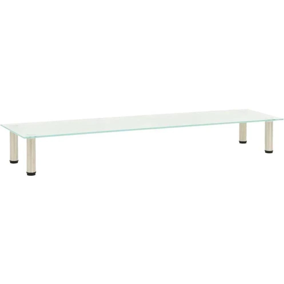 TV-Schrank 140x35x17 cm gehärtetes Glas matt