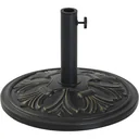 Sonnenschirmständer Schirmständer Schirmhalter 13 kg Ø35/Ø38/Ø48mm Antik Bronze Ø48 x 34 cm