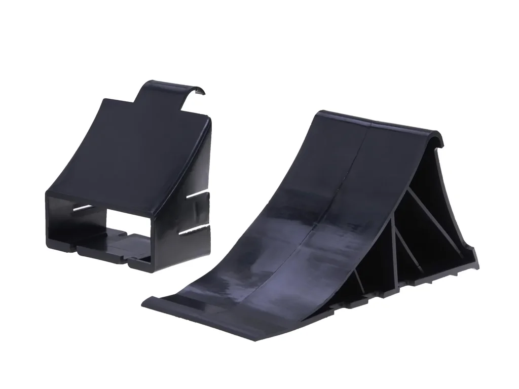 Bremskeil/Unterlegkeil mit Halter