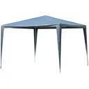 Pavillon Partyzelt 3x3m blau