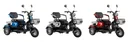 3-Rad E-Mobil Bari 6 km/h: 48V/20Ah Blei-Gel, silber