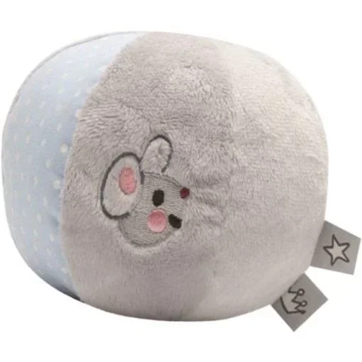 Spielball Maus mit Rassel