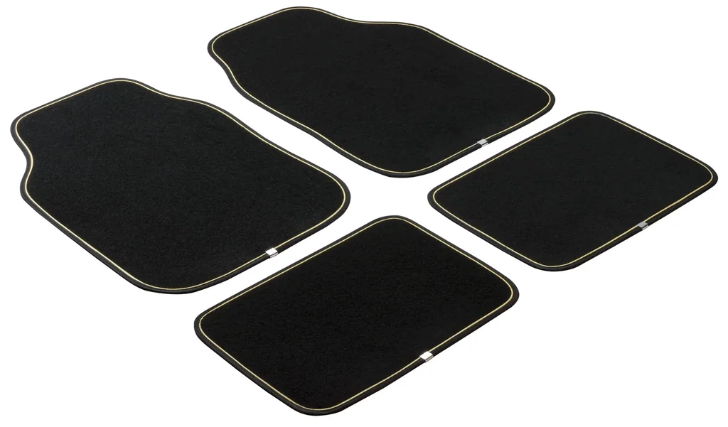 Autoteppich The Line schwarz / beige