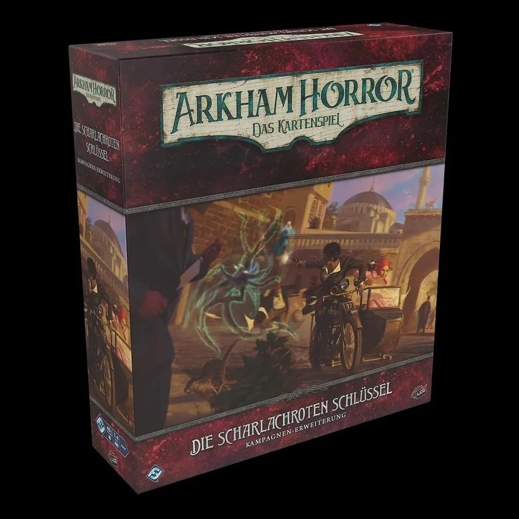 Arkham Horror Das Kartenspiel - Die scharlachroten Schlüssel (Kampagnen-Erweiterung)