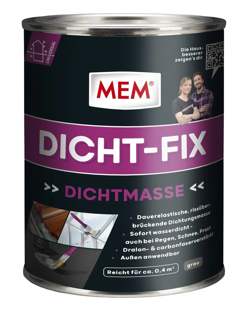 Dicht Fix, 750 ml - Ideales Dichtmittel für Dach und Terrasse