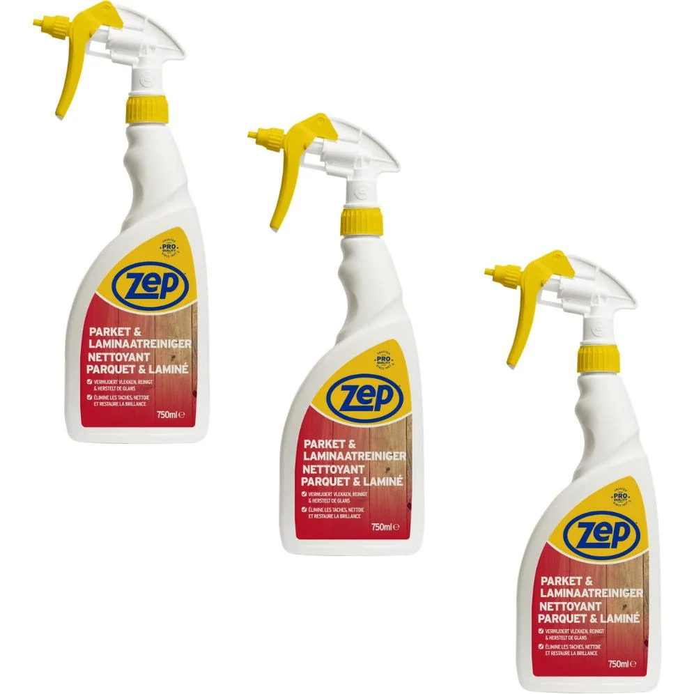 Parkett- & Laminatreiniger - 750 ml x 3 Stück- Sparpack - 3 Stück