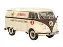 Modellbausatz VW T1 "Dr. Oetker" im Maßstab 1:24 incl. Kleber, Pinsel und Hauptfarben - 124 Teile