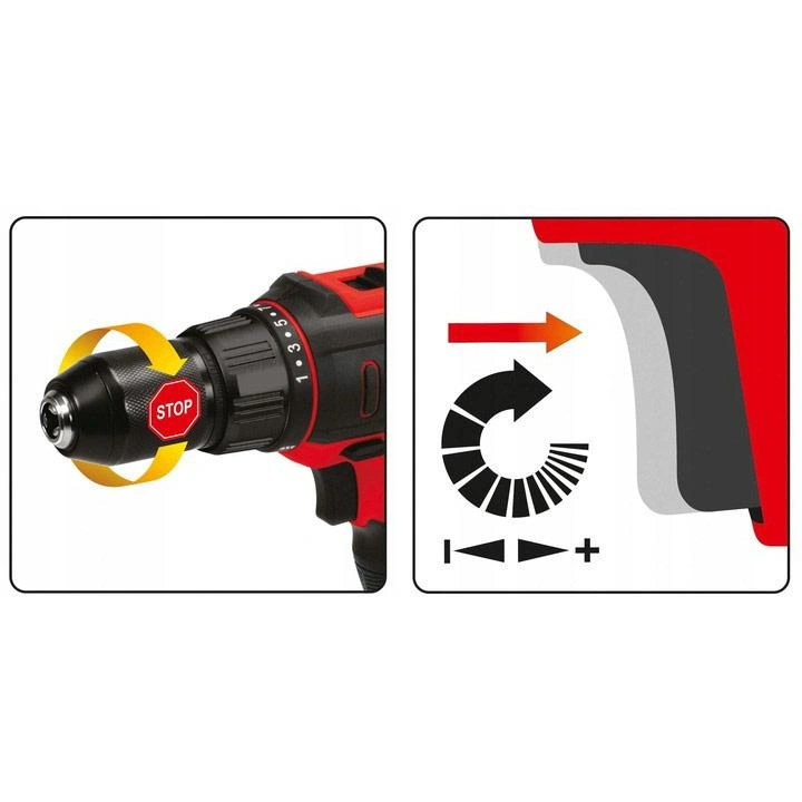 Bohrmaschine - 300W - 1450rpm - 2 Geschwindigkeiten