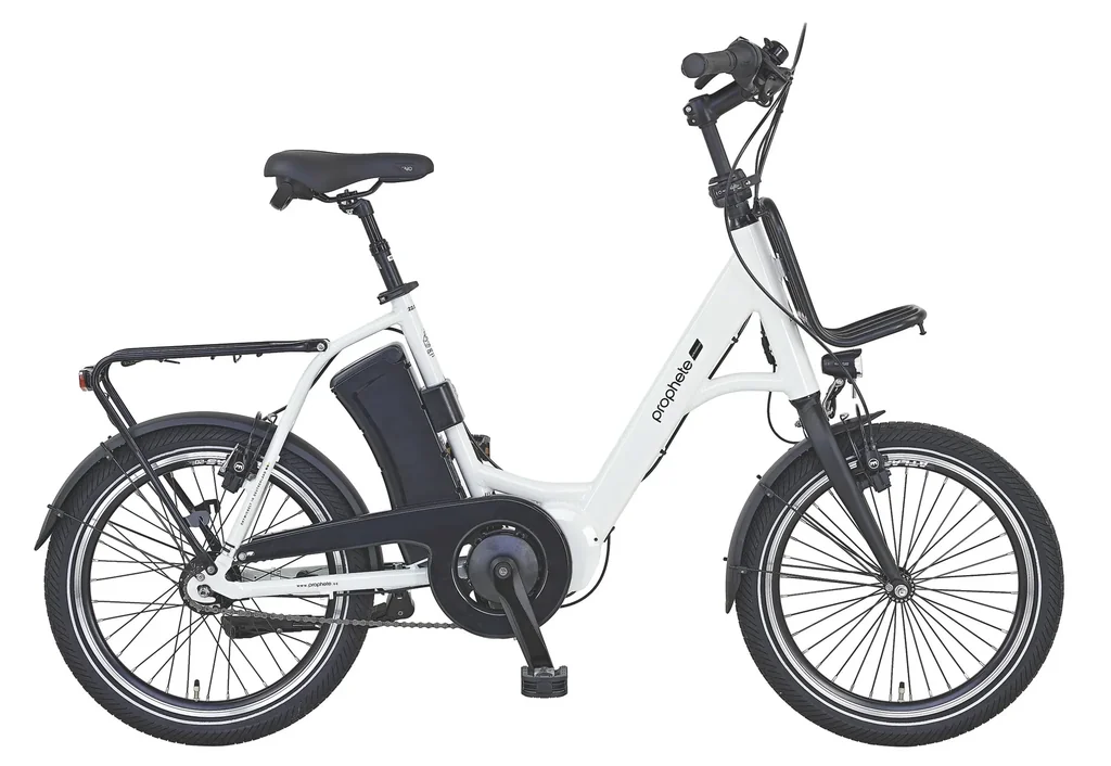 Unisex E-Bike City, 20 Zoll, Rahmengröße 46 cm, 7-Gang Nabenschaltung, weiß-kreide, URBANICER 22.ETU.10