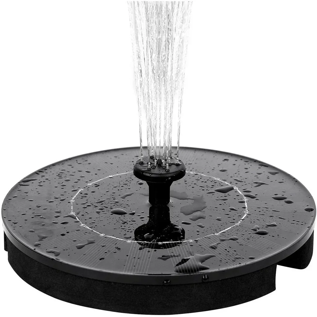 Solarbrunnen auf Solarpanel 150 l/h Teichbrunnen - Solarstrom