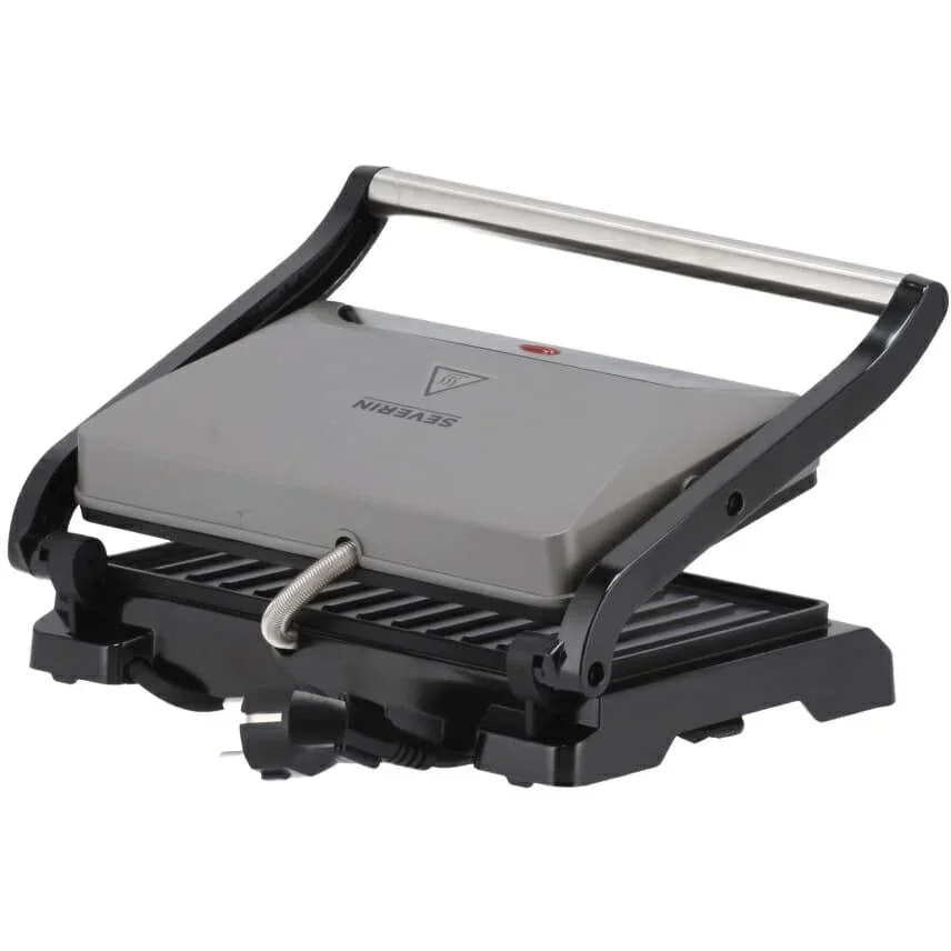 Kompaktes Multigrillgerät - 800 Watt - Grau