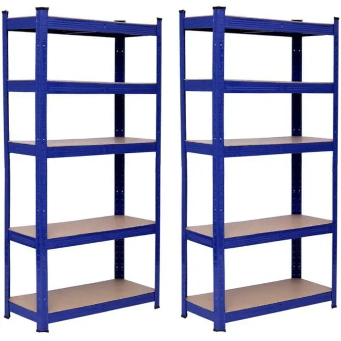 FSH Regalset MP 148 - 150x75x30 - Max 130 kg pro Regal - Blau - 2 Stück
