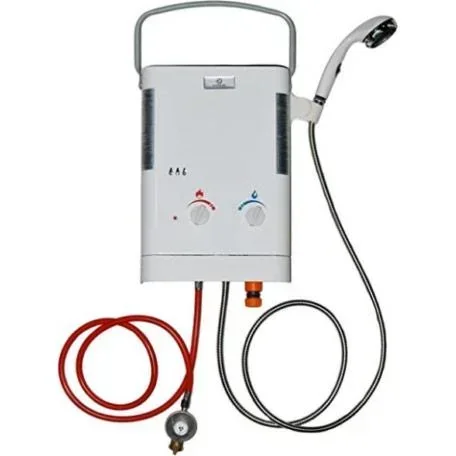 Eccotemp Outdoor-Geysir mit Dusche INCL Batterien CE L5