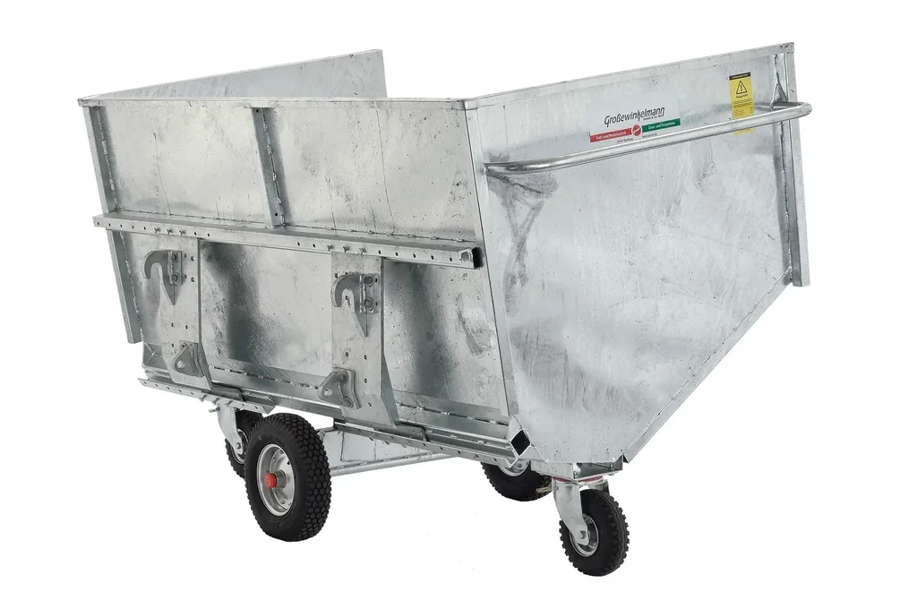 Großraumkuli für Traktoren, 135 x 240 x 153 cm