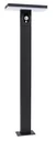Solar LED Stand ARIANE mit Sensor schwarz, 3,3 Watt, 210 lm, warmweiß