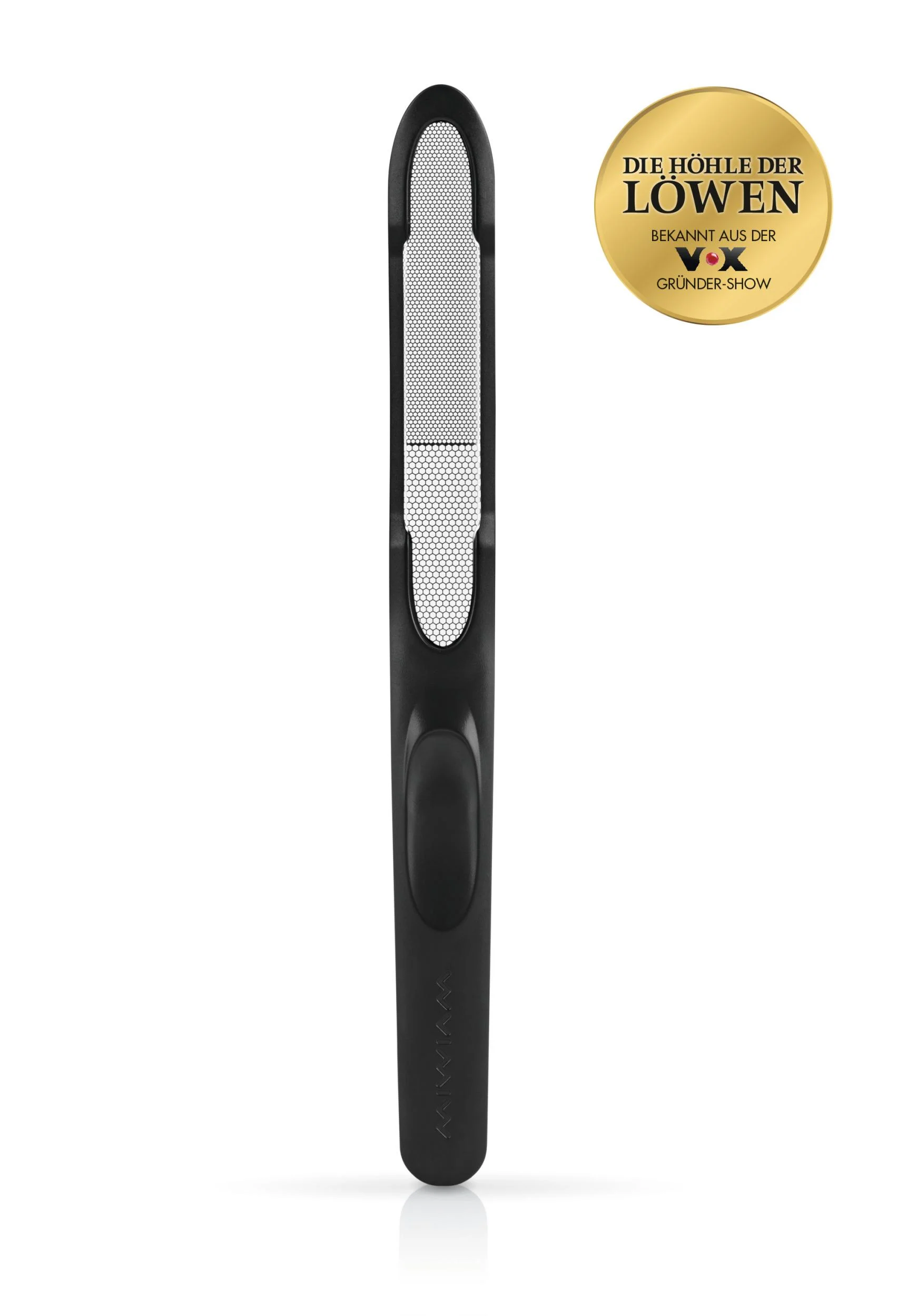 Nagelfeile „MIWIAM MIA MIA“, 18,5 cm, Schwarz