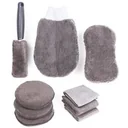 Auto-Reinigungsset - Mikrofaser - 9-teilig