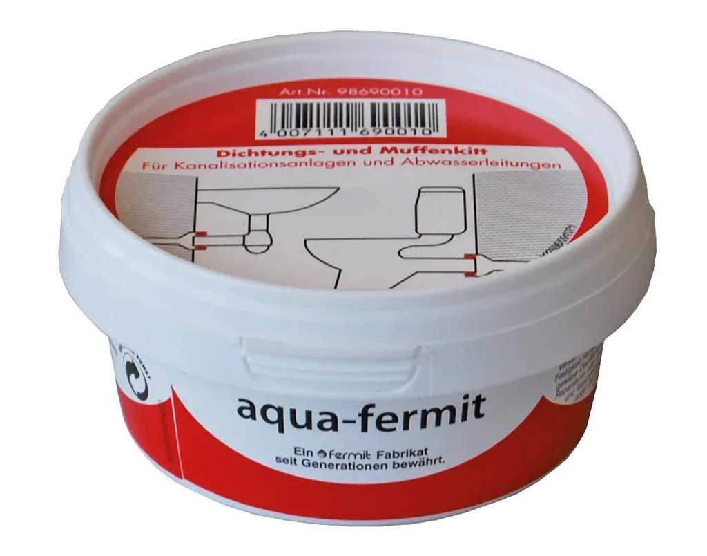 Aqua-FERMIT Dichtungs- und Muffenkitt, 250 g