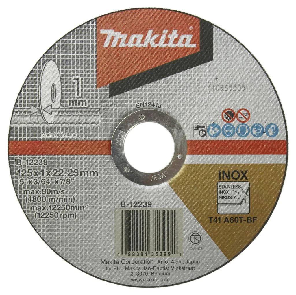 Trennscheibe 125x1mm INOX (10)