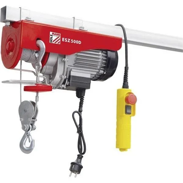 ESZ500D 230V Elektrische Winde, Hebezeug 250/500kg