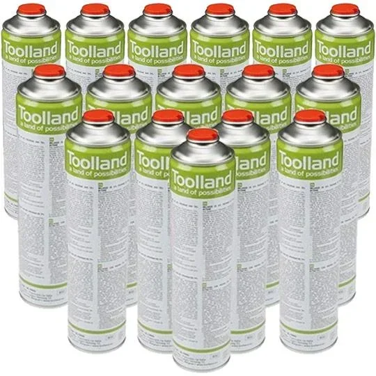 24 x Universal-Gasflaschen für Unkraut- und Gasbrenner